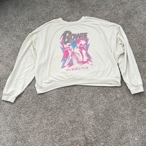 Wst Cst David Bowie graphic sweatshirt